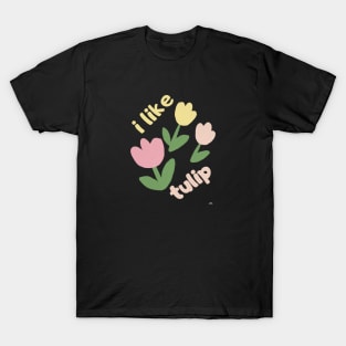 Tulip Vintage Retro Since Established Tulips T-Shirt